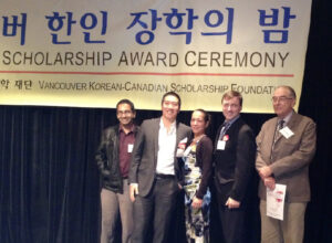 Ballistic Arts CEO at Vancouver Korean Scholarship Award Ceremony