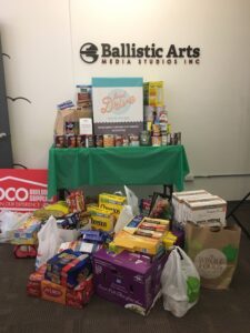 Ballistic Gives Back Food Drive BBQ