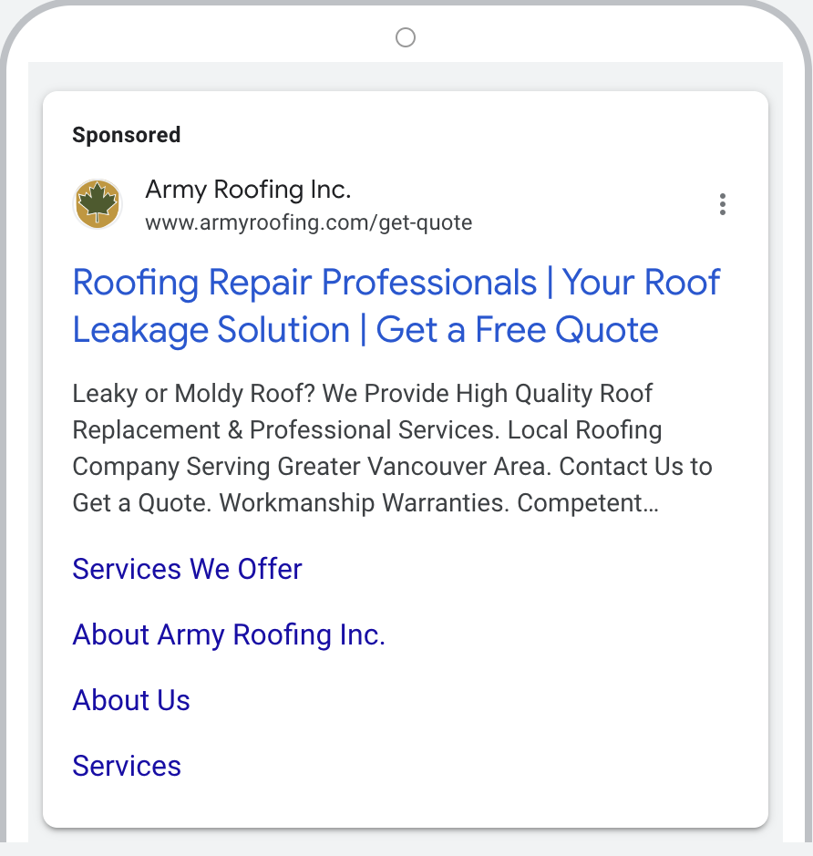 Army Roofing Ballistic Arts